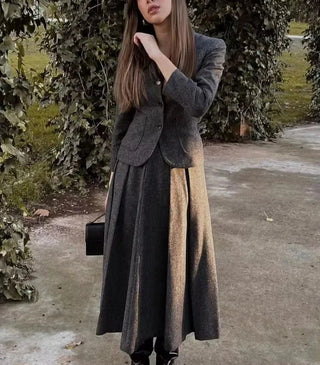 Marie - Baumwollset mit Hemdbluse