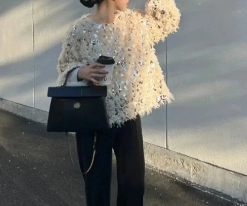 Irene - Glitzer-Pullover