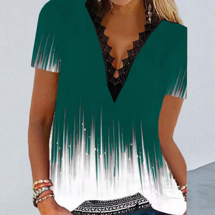 Sonja - V-Ausschnitt-Shirt