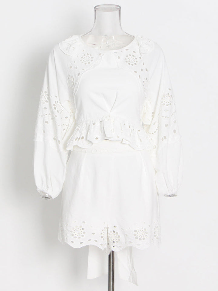 Mathilda - Bluse mit Shorts