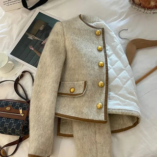 Frieda - Kurze Wolljacke