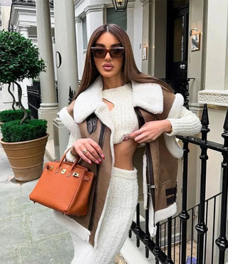 Emilia - Lammfelljacke