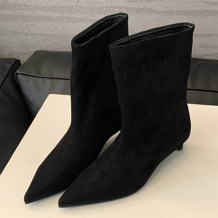 Wilma - Stiefeletten in Wildlederoptik