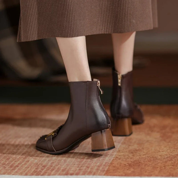 Bianca - Lederstiefeletten