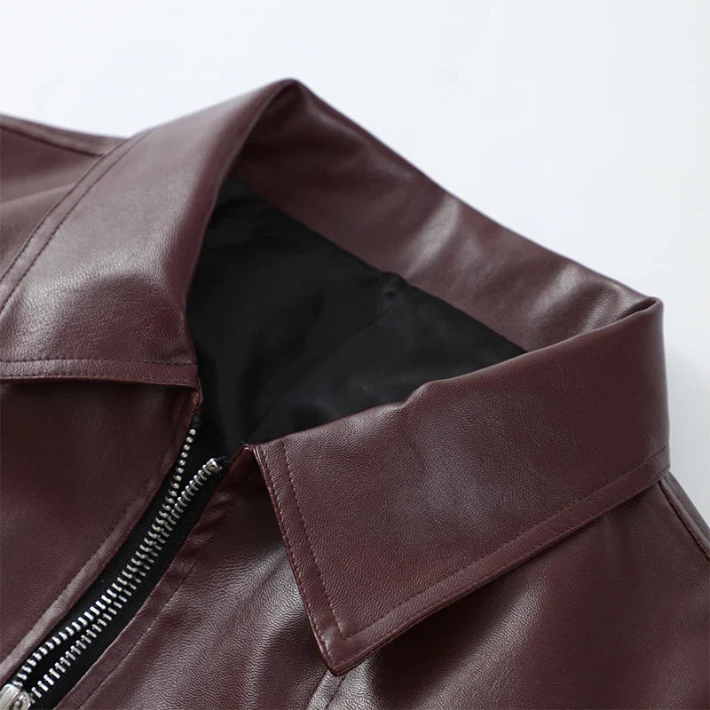 Finja - Jacke in Lederoptik