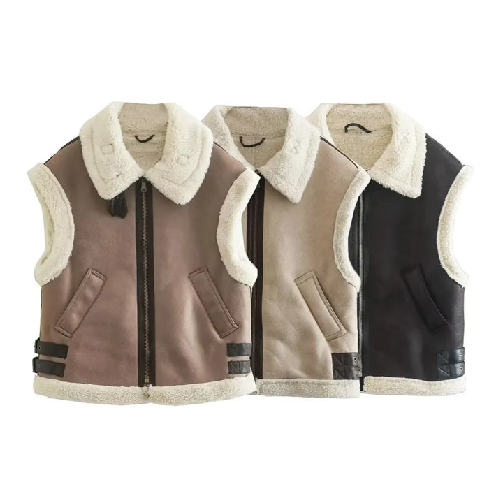 Emilia - Lammfelljacke