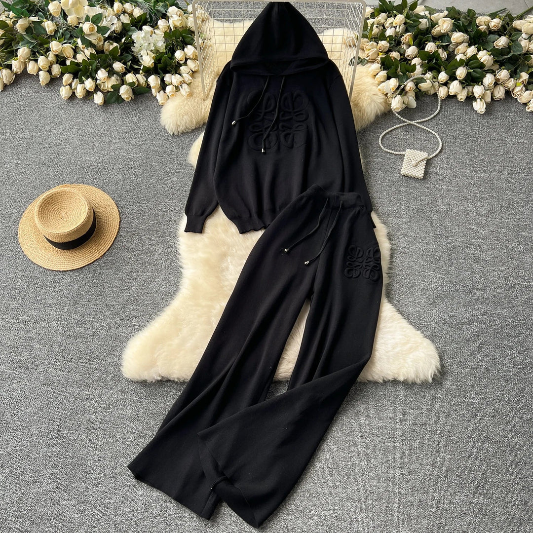 Lenja - Strickset mit weiter Hose