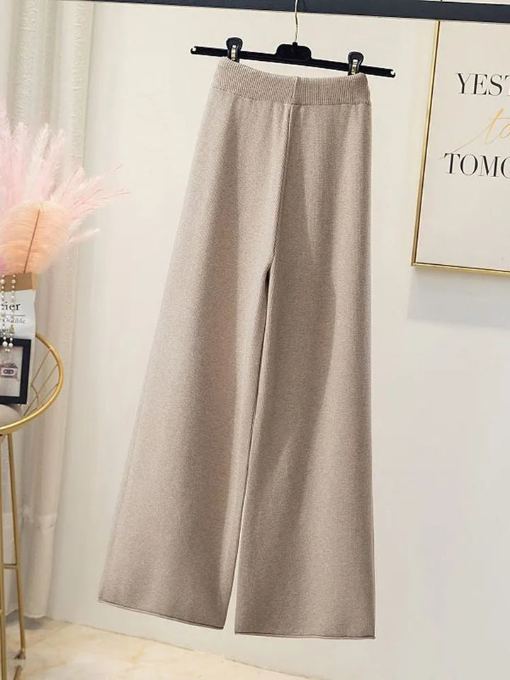 Amalia - Strickset mit weiter Hose