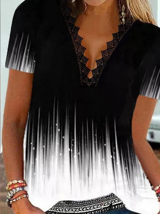 Sonja - V-Ausschnitt-Shirt