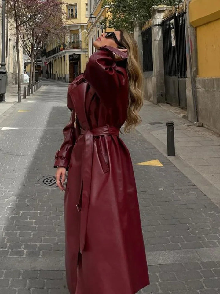 Viktoria - Ledermantel