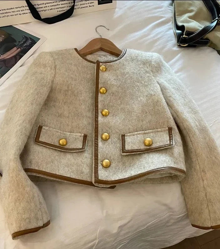 Frieda - Kurze Wolljacke