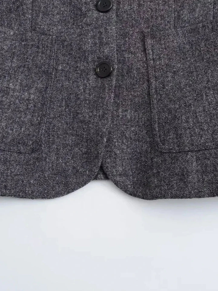 Marie - Baumwollset mit Hemdbluse