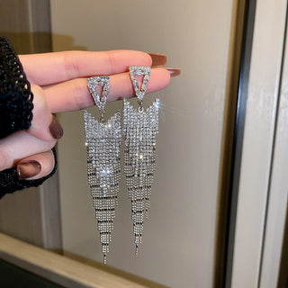 Ute - Strass-Ohrringe