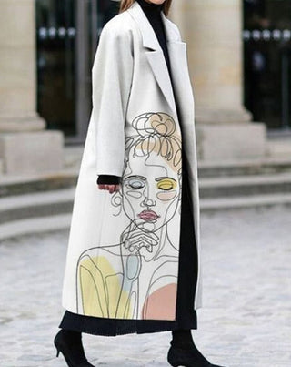 Dörte - Leichter Cardigan-Mantel