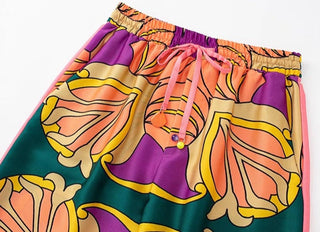 Nora - Viskose-Set mit weiter Hose