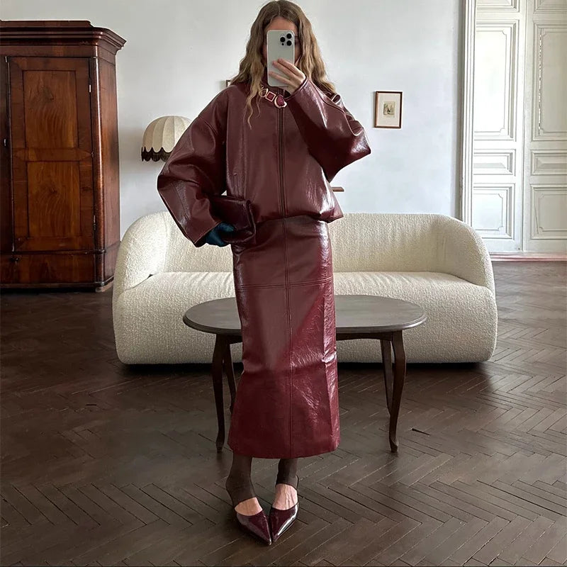 Ricarda - Set aus Jacke und Rock