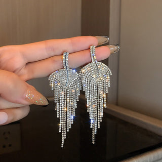 Ute - Strass-Ohrringe