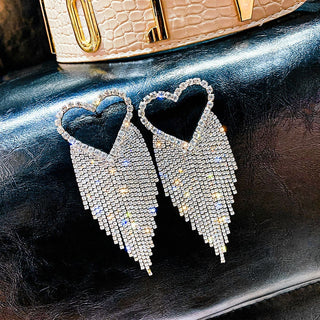 Ute - Strass-Ohrringe