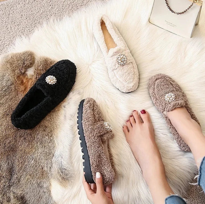 Bianca - Lammfell-Loafer