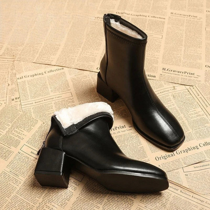 Yvonne - Stiefeletten mit eckiger Spitze