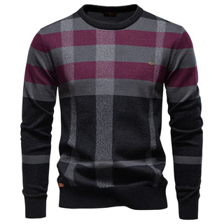 Konrad - Pullover mit Rautenmuster
