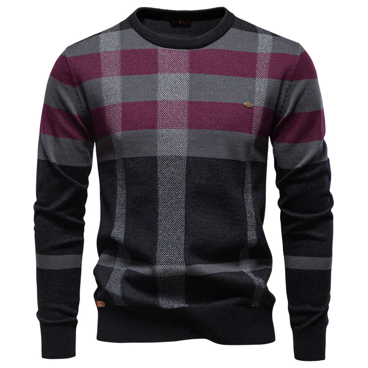 Konrad - Pullover mit Rautenmuster