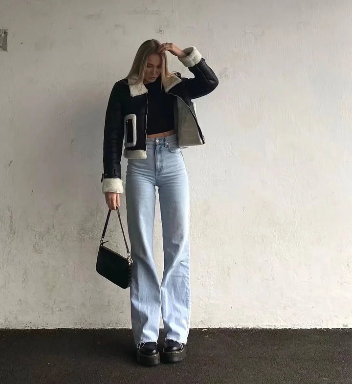 Sarah - Wide Leg Jeans
