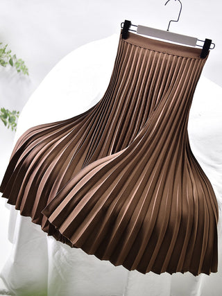 Bettina - Satin-Midirock