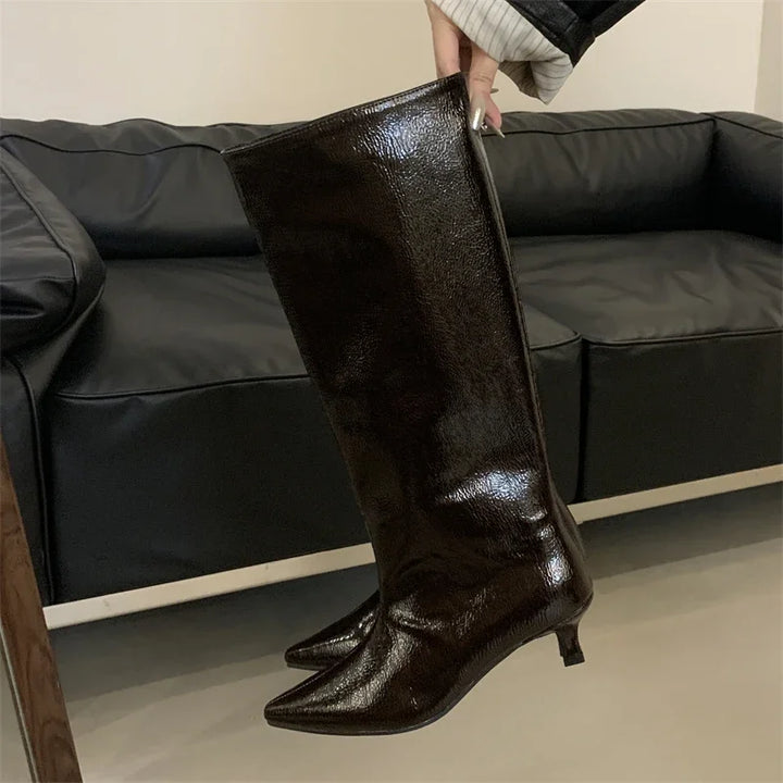 Sandy - Kniehohe Stiefel