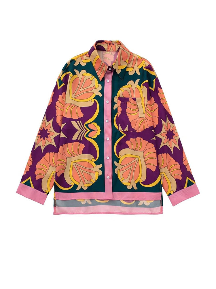 Nora - Viskose-Set mit weiter Hose