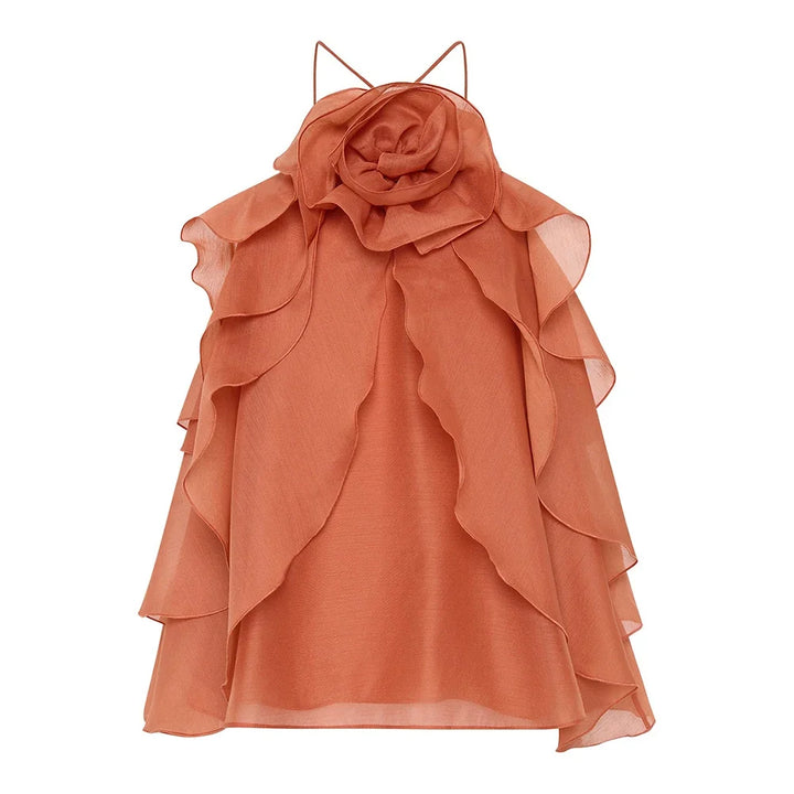 Toni - Mesh-Bluse
