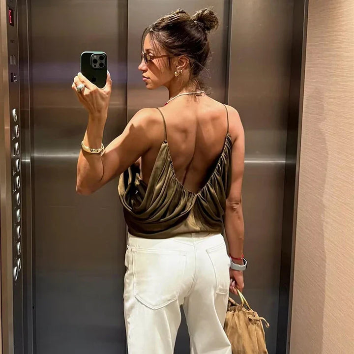 Regina - Satin-Top