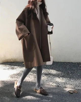 Valerie - Oversized Wollmantel