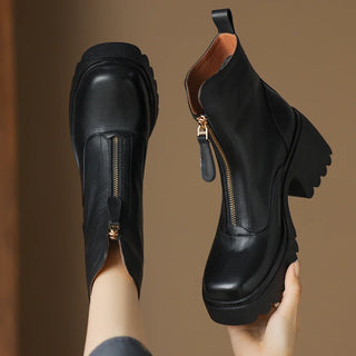 Jacqueline - Lederstiefeletten