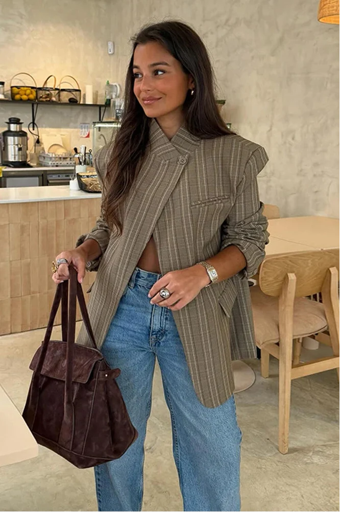 Claudia - Karo-Blazer