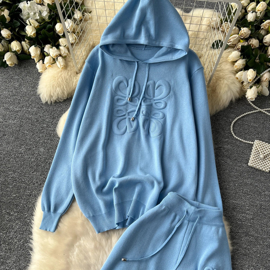 Lenja - Strickset mit weiter Hose