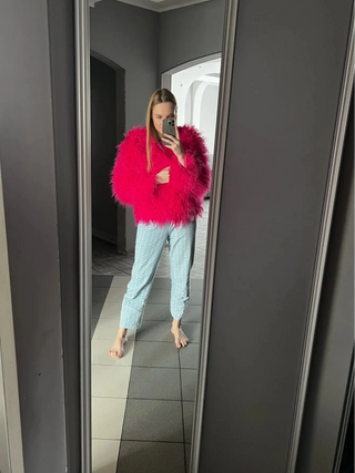 Simone - Kunstfelljacke