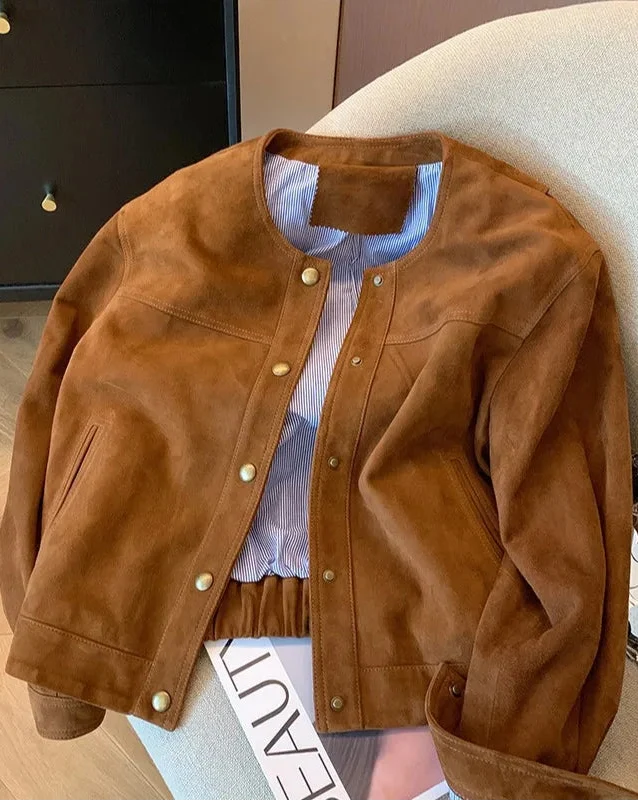 Kerstin - Wildlederjacke