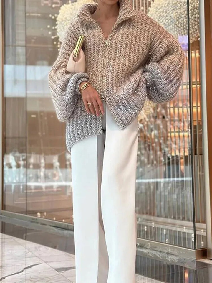 Ulrike - Paillettenpullover