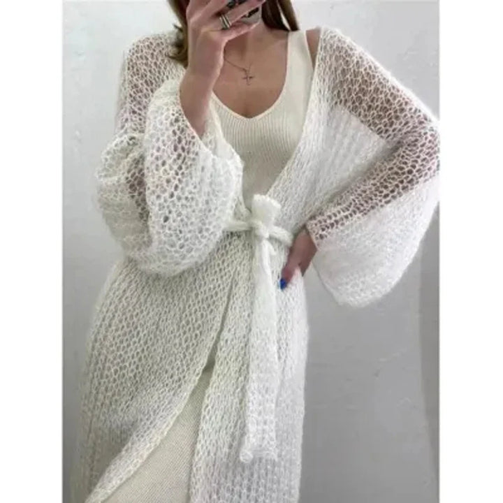Emilia - Cardigan mit Gürtel
