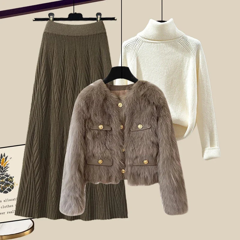 Esther - Dreiteiliges Strickset