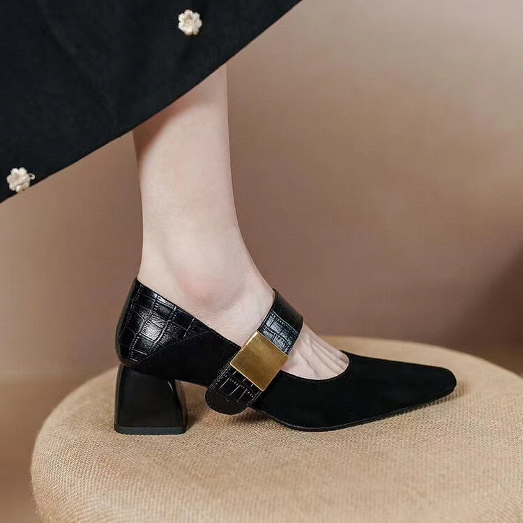 Annika - Pumps mit Blockabsatz