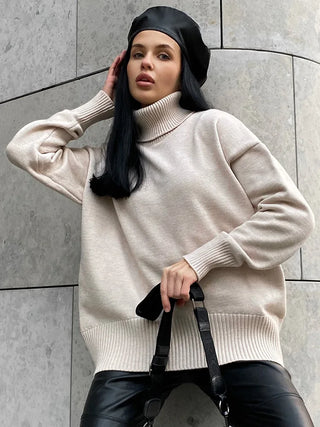 Doris - Rollkragen-Pullover