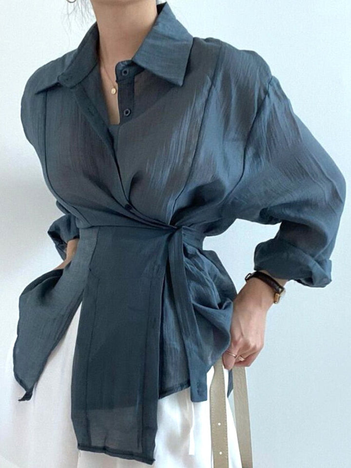 Angelika - Hemdbluse