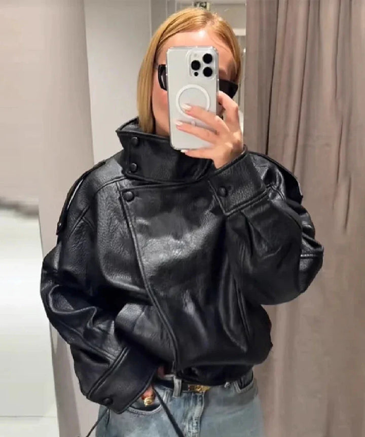 Monika - Kunstlederjacke