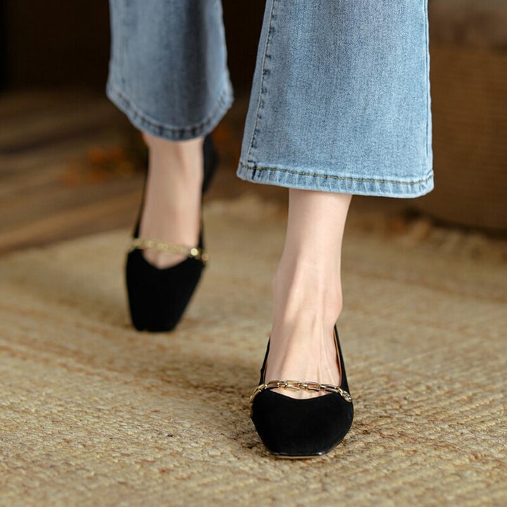 Lene - Lederslipper