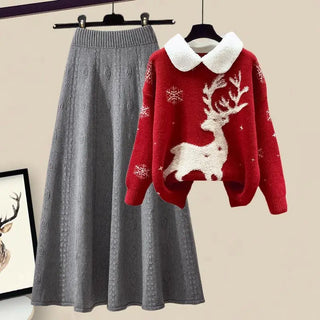 Amalia - Set mit Winterprint
