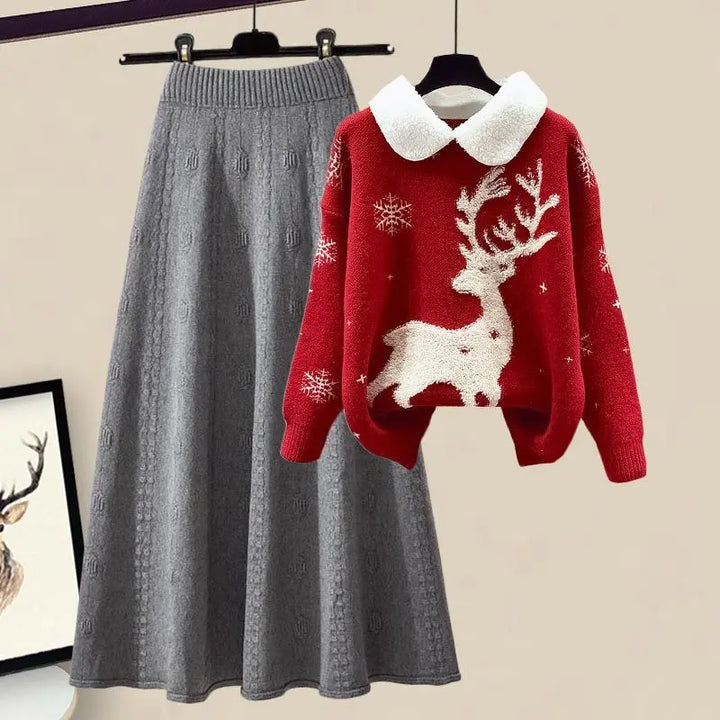 Amalia - Set mit Winterprint