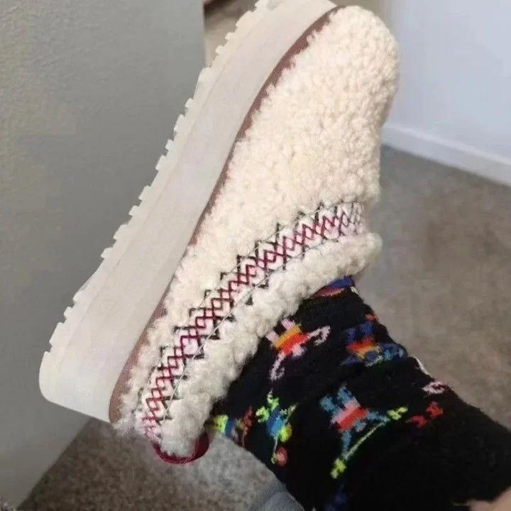 Yvonne - Lammfellboots