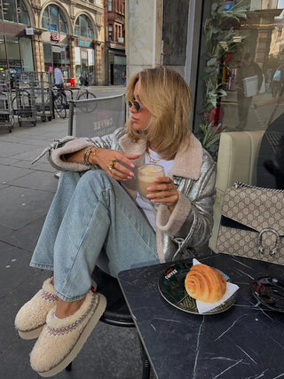 Sandy - Jacke mit Kunstfell